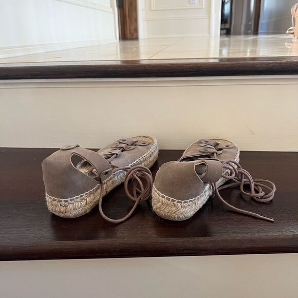 Lace Up Gladiator Platform Espadrille Sandals - Soludos - Picture 3 of 6